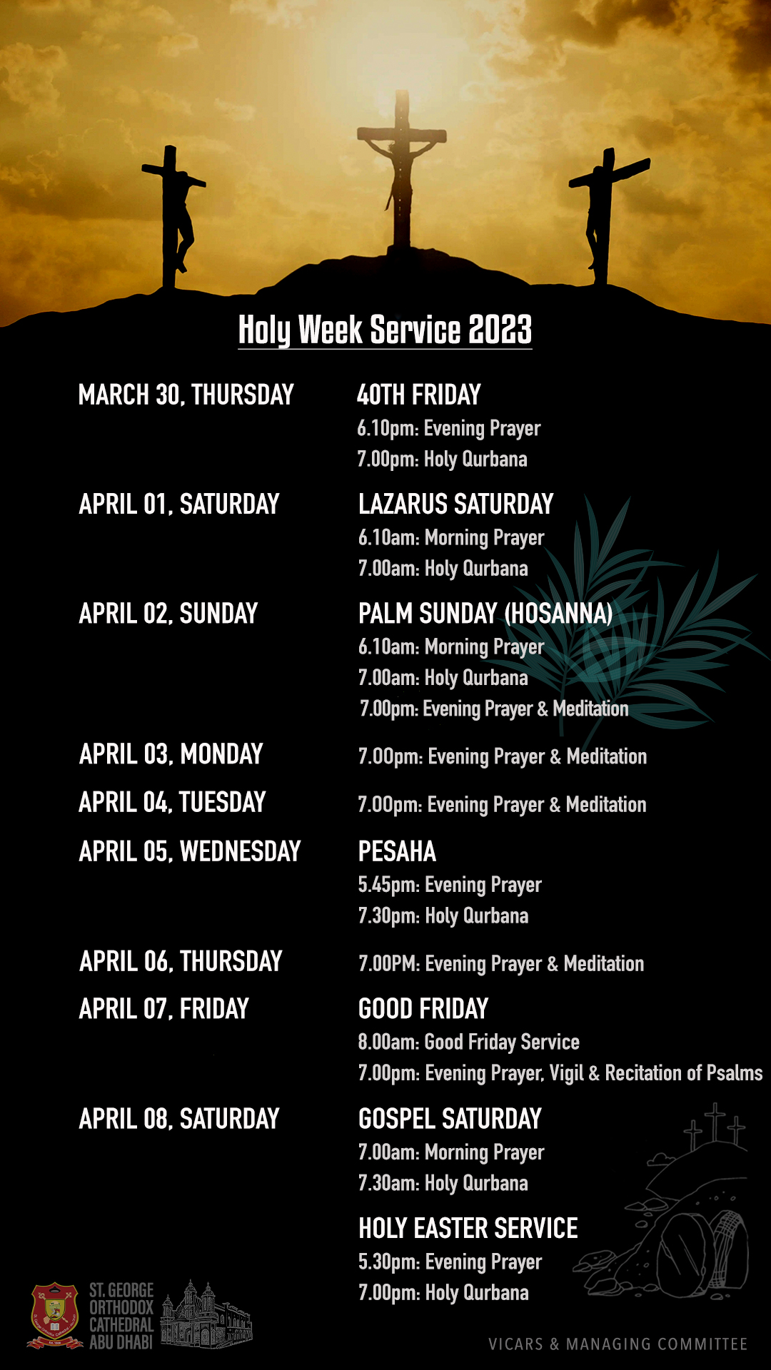 Holy Week Service 2023