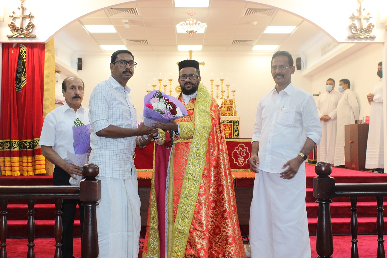 Felicitation to the Brahmawar Dioceses Council Member