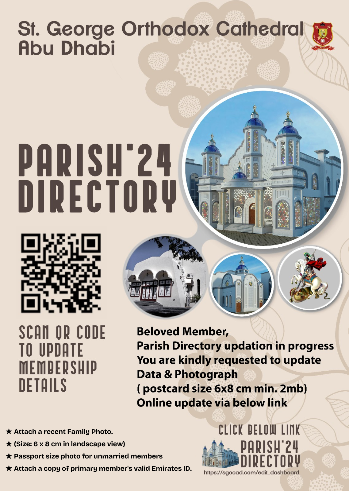 Parish Directory 2024 | Updating Membership Details |