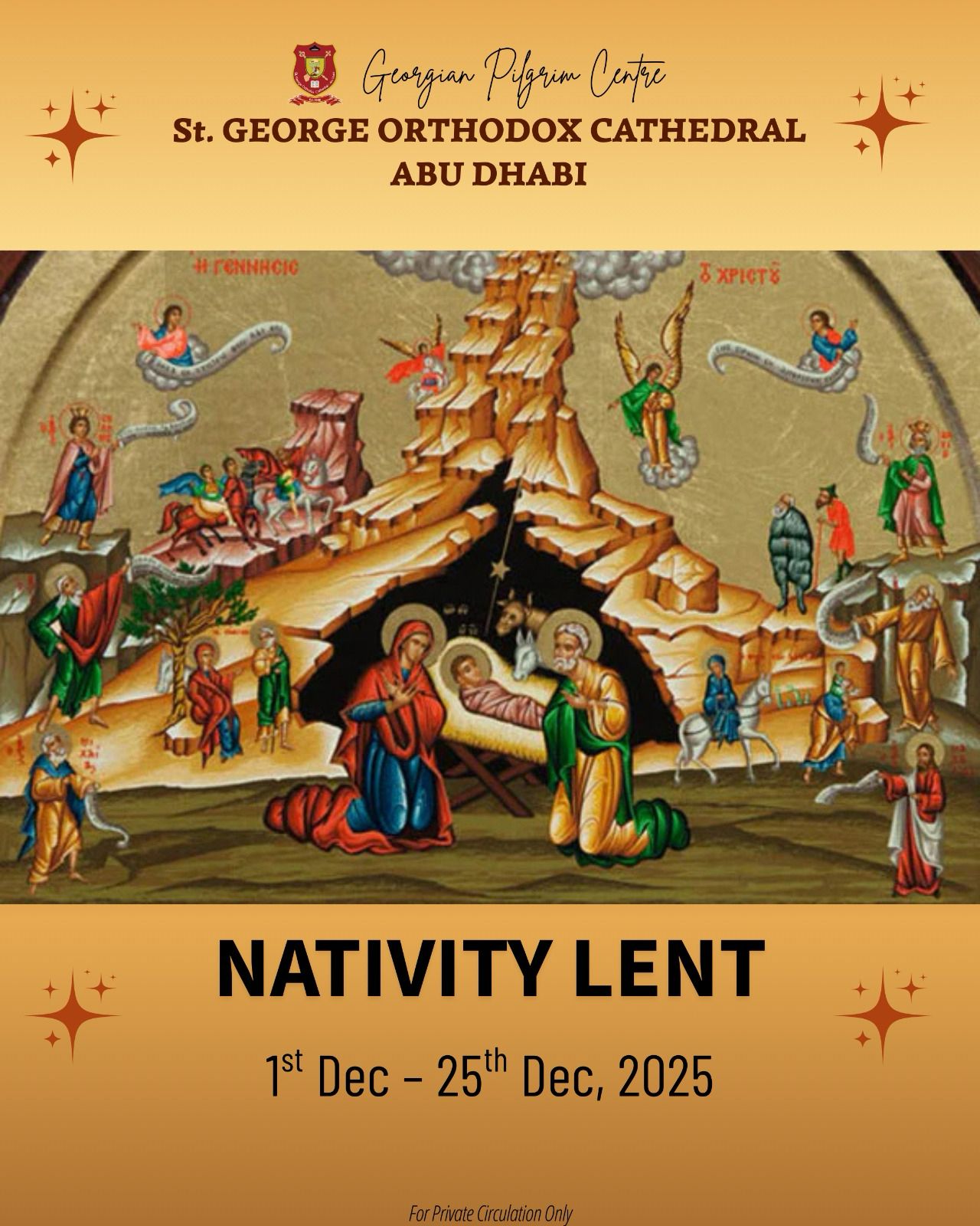 Nativity Lent_01st Dec to 25th Dec