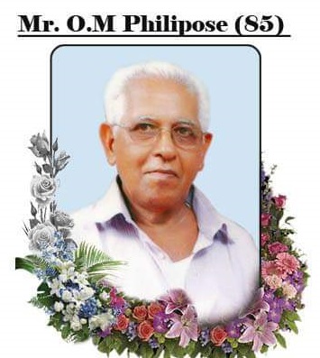Mr. Philipose O.M (85 years